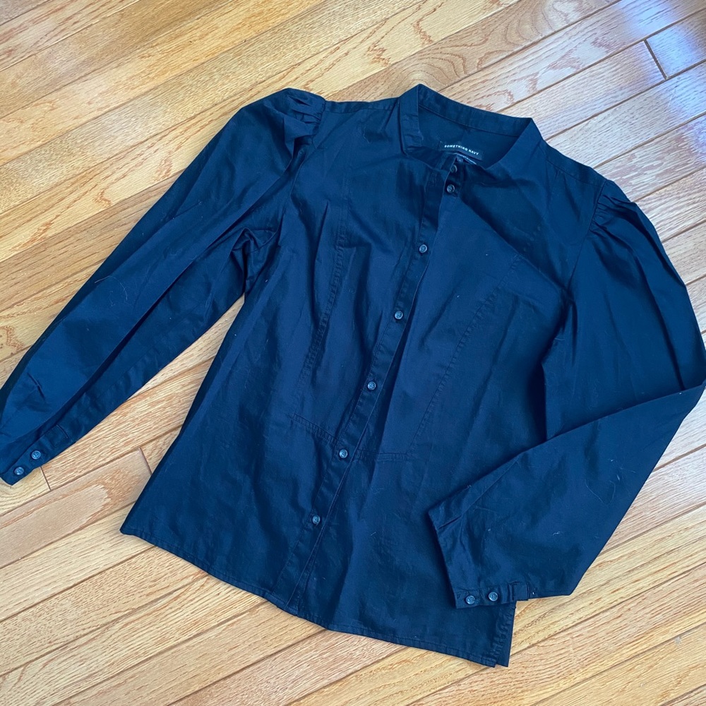 Fresh navy button down from Nordy: Something Navy